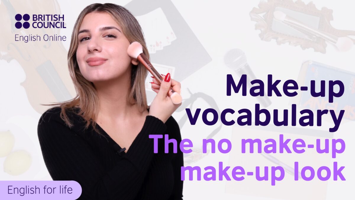 Makeup vocabulary nomakeup