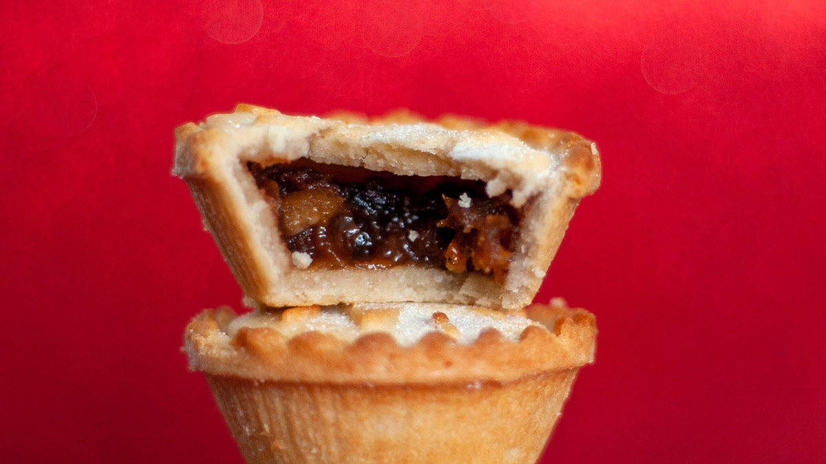 christmas food mince pie
