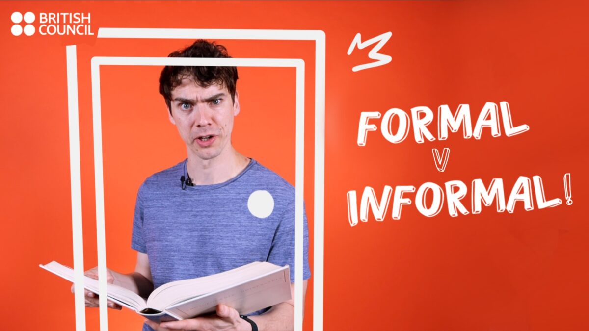 formal vs informal english
