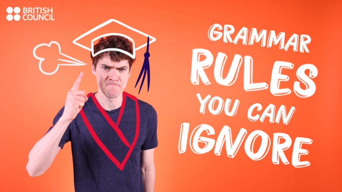 the grammar rules you can ignore