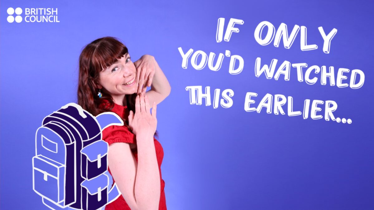 third conditional if only you'd watched this earlier